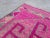 Pink Oushak Fuchsia Pink Runner Rug, 1960s For Sale - Image 8 of 11