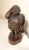 Folk Art Antique Folk Art Hand Carved Wood Figural Pilgrim Man Sculpture Statue Figure For Sale - Image 3 of 11