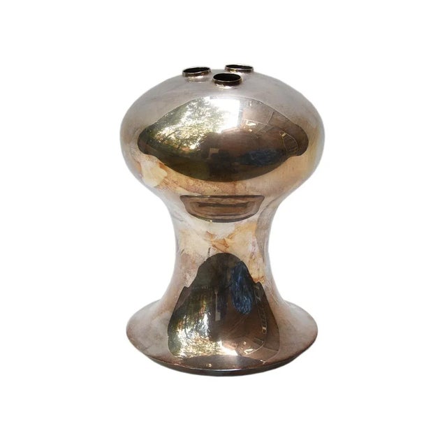 Lino Sabattini Silver Object by Lino Sabattini, 1960s For Sale - Image 4 of 4