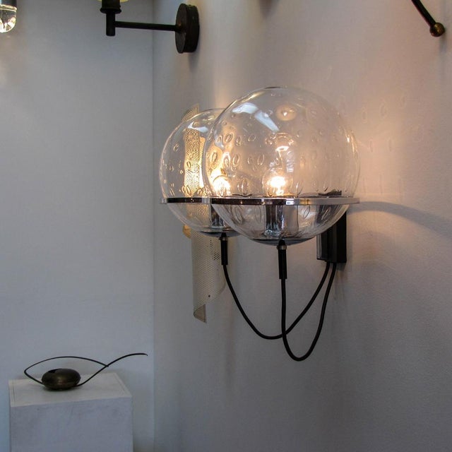 Double Globe Wall Light by Raak, 1960 For Sale - Image 10 of 10