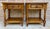 Early 20th Century Spanish Nightstands with One Drawer and Iron Hardware and One Open, A Pair For Sale - Image 16 of 18