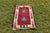 1980 Turkish Red Geometric Oushak Kilim For Sale - Image 13 of 13