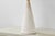 Contemporary Mitzi Perilla 22 in. 1 Light Table Lamp in Aged Brass and Ceramic Windswept White Finish For Sale - Image 3 of 4