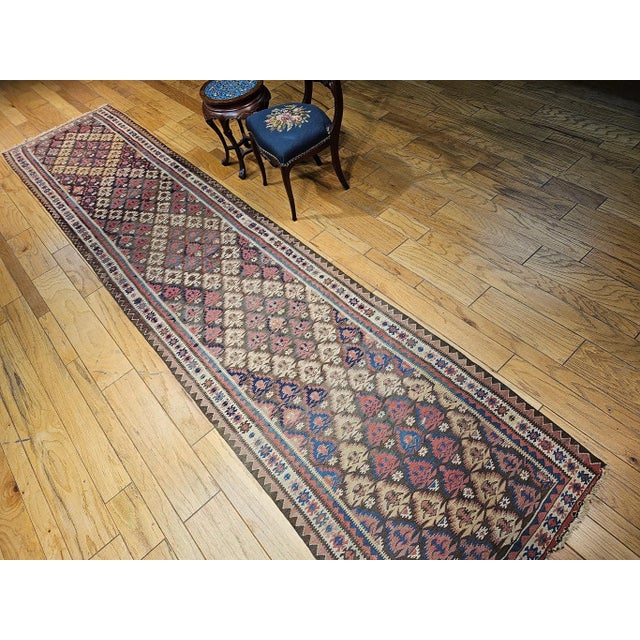 Early 20th Century Kilim Rug For Sale - Image 4 of 12