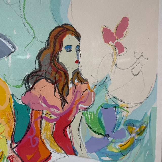 Circa 1994 Isaac Maimon "Les Coquettes", Signed For Sale - Image 11 of 12