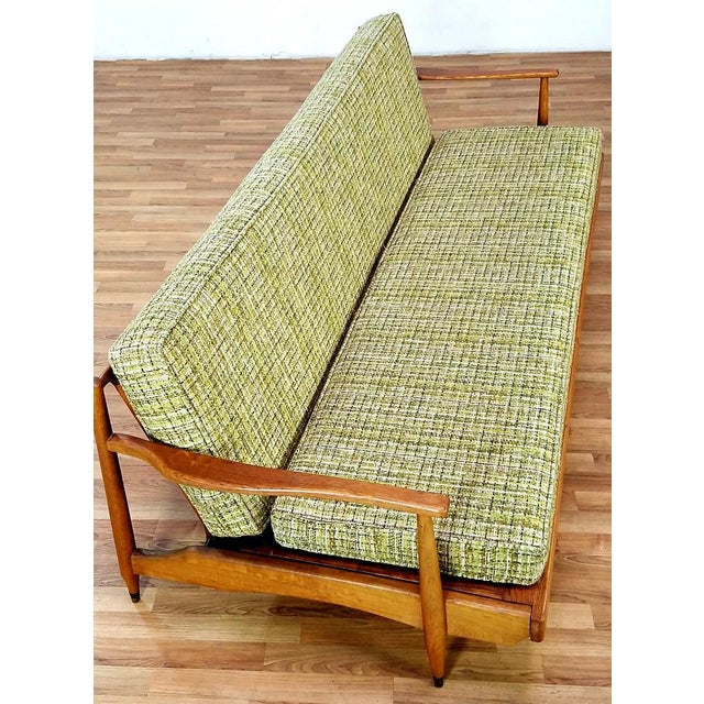 Vintage Mid-Century Convertible Sofa Bed | Chairish