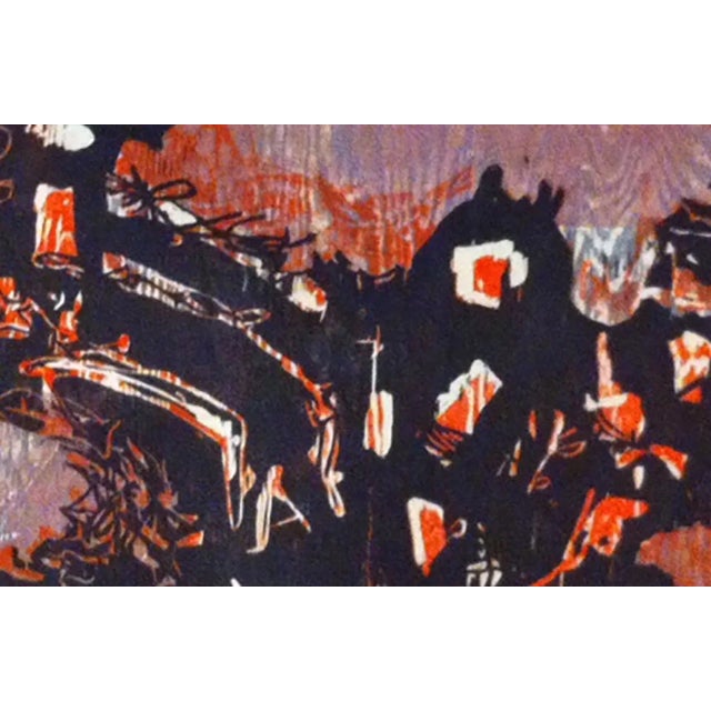 Mid-Century Modern Clay Walker "A Place Where the Night Is" Print For Sale - Image 3 of 5