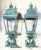 Pair of Vintage Solid Brass Post Lanterns. 27”h X 8”.5 X 8”.5 For Sale - Image 12 of 16
