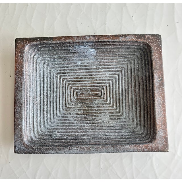 Ben Seibel Ben Seibel Mid-Century Brass Catchall Tray For Sale - Image 4 of 8
