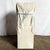 White Postmodern Sculpted Plaster Green and White Pedestal For Sale - Image 8 of 8
