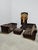 Italian Vintage Modular Sofa Modular Elements Lounge Sofa Chocolate Brown, 1970s For Sale - Image 3 of 9
