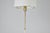 1950s Italian Brass and White Metal Tripod Floor Lamp in the Style of Stilnovo, 1950s For Sale - Image 5 of 9