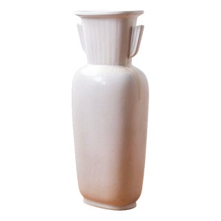 Large Eggshell Vase from Gunnar Nylund, 1950s For Sale