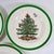 1970s Vintage Spode England "Christmas Tree" Pattern Plates - Set of 3 For Sale - Image 5 of 10