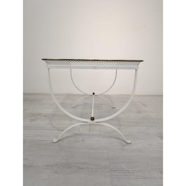 White Coffee Table Snow White by Mathieu Mategota, France, 1950 For Sale - Image 8 of 13