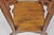 Brown Vintage French Art Nouveau Style Carved Teak Pedestal Plant Stand Side Table For Sale - Image 8 of 18