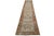 Tribal Antique Oriental Rug Runner - Hand-Knotted Wool, Muted Blue & Terracotta 3x16 For Sale - Image 3 of 8