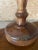 Brown Charming Carved Wood Turned Lamp For Sale - Image 8 of 10