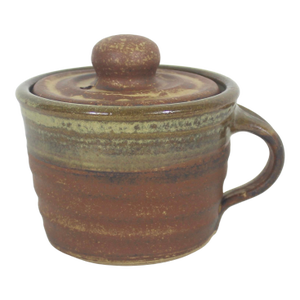 Vintage Studio Pottery Lidded Mug