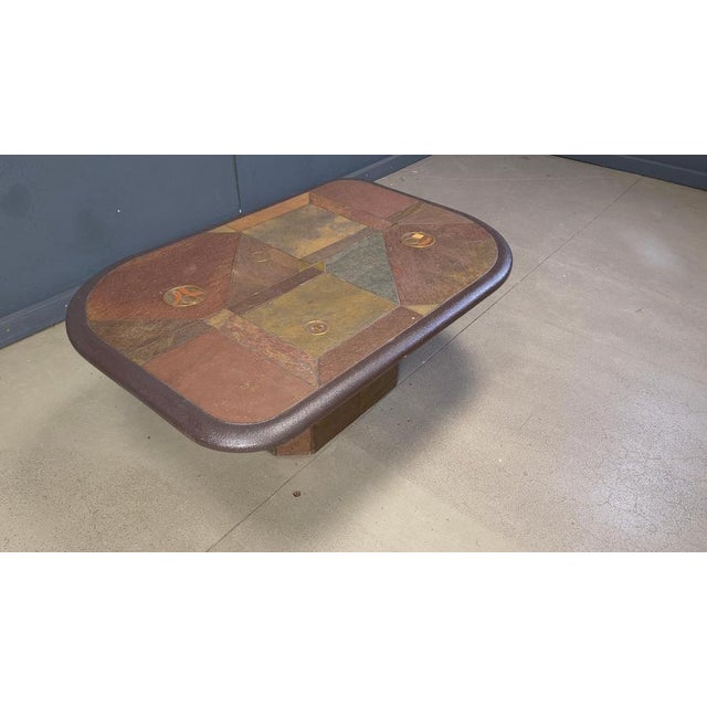 1970s Brutalist Kingma Coffee Table, 1970s For Sale - Image 5 of 11
