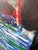 Abstract 2011 Original Expressionist Painting "Adrift in a Color by Number World" by Luis Herrick For Sale - Image 3 of 6