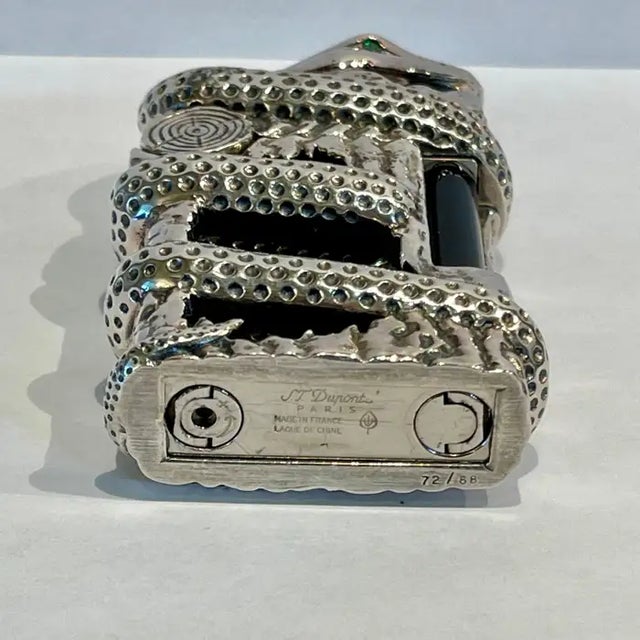 S.T. Dupont X Tournaire Limited Edition Snake Lighter (72/88), France, 2013 For Sale - Image 10 of 12