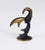 A beautiful Cancer figurine, made of brass, designed by Walter Bosse, executed by Hertha Baller, Austria, in the 1950s. In...