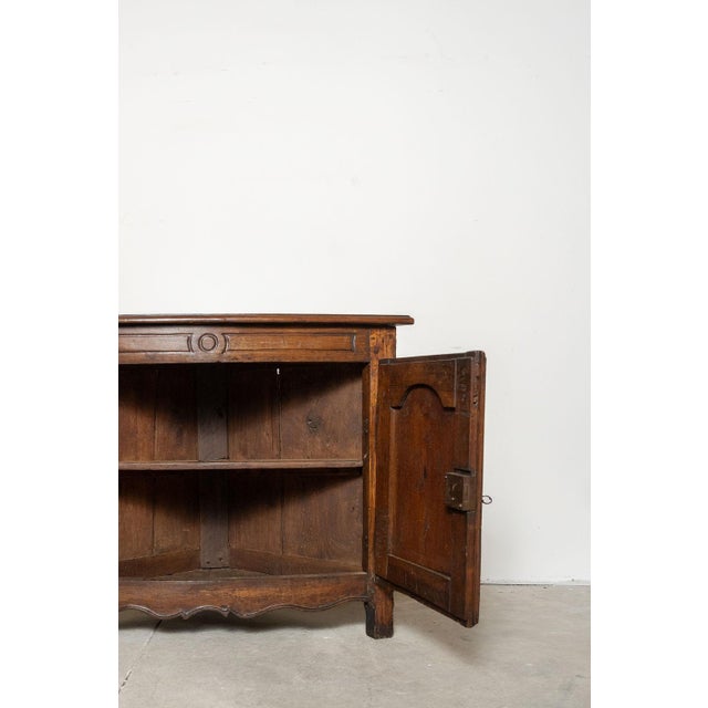 18th Century French Provincial Louis XV Corner Cabinet For Sale - Image 11 of 18