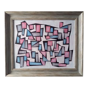 Abstract 2, Contemporary Oil Painting by Christopher Barrow