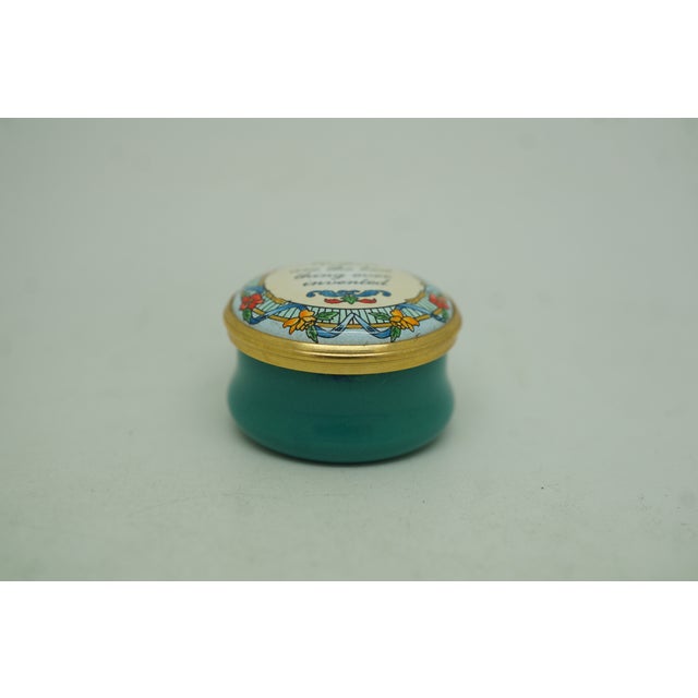 Paint Halcyon Days Enamel Mothers Are the Best Thing Ever Invented Trinket Pill Box For Sale - Image 7 of 10