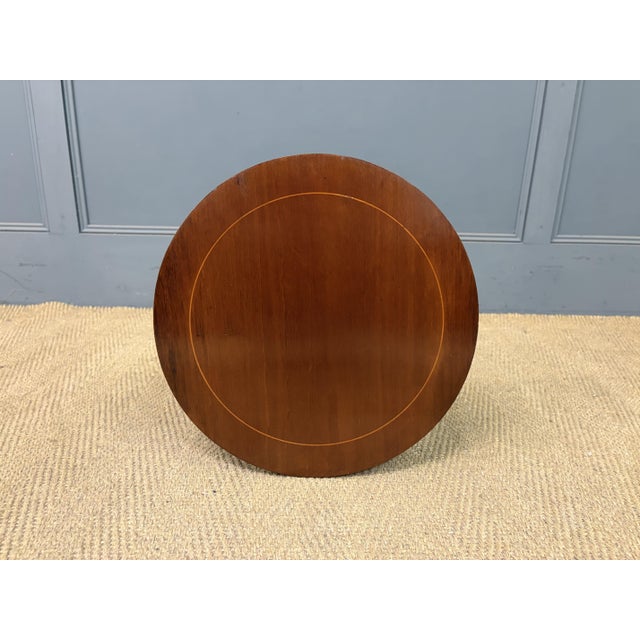 1900 - 1909 Edwardian Inlaid Mahogany Wine Table, 1900 For Sale - Image 5 of 7
