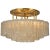 Large Glass Brass Light Fixtures from Doria, Germany, 1969, Set of 3 For Sale - Image 12 of 18