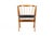 #2089 — Danish Modern / Mid Century Teak No. 8 Captain’s Dining Chair — Helge Sibast Attributed — Black Leather Great...