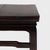 Antique Chinese Walnut Waisted Stool, 19th Century For Sale - Image 4 of 5
