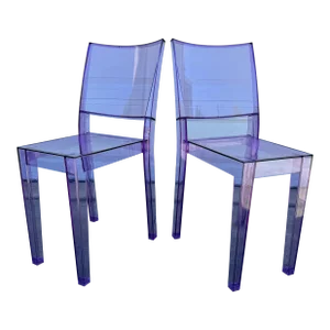 Philippe Starck for Kartell, Purple La Marie Chairs - a Pair