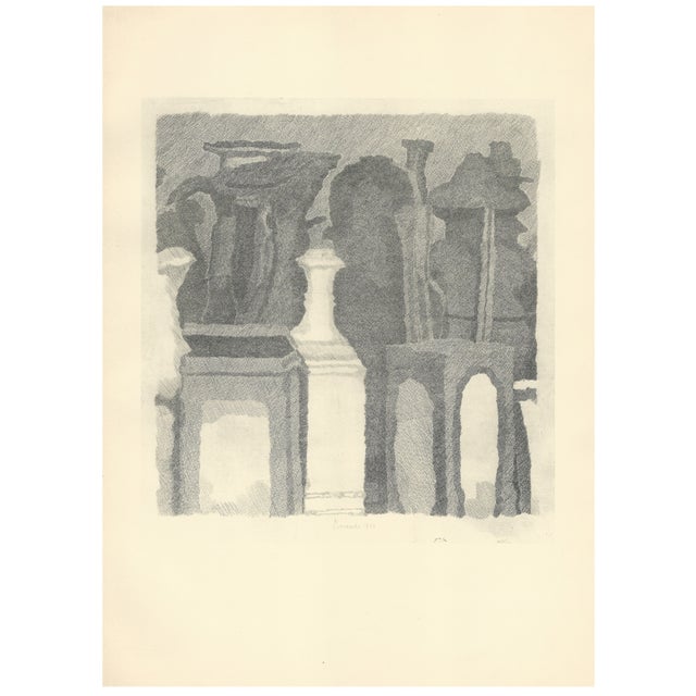 Giorgio Morandi, Still Life with Very Thin Lines, 1933-1957, Lithograph For Sale
