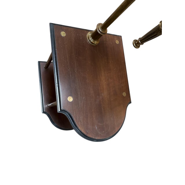 Vintage Styled After Stiffel Two Tier Table Reading Lamp For Sale In Chicago - Image 6 of 16