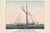 Cutter Yacht Thistle, Vintage Art Print Reproduction, 36" X 24" For Sale