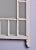 English Early 20th Century English White Painted Window Frame Mirror For Sale - Image 3 of 12