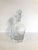Glass 1970s Mid-Century Clear Crystal Decanter For Sale - Image 7 of 7