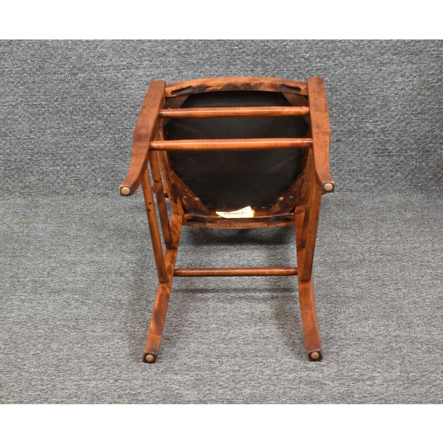 Nichols & Stone Country Manor Leather Bar Stools a Pair Chairish