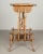 Wood 19th Century English Victorian Bamboo Side Table For Sale - Image 7 of 13