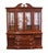 Stanley Furniture American Heritage Collection Mahogany Traditional Style 72" Buffet W. Lighted Display China Cabinet 172-11-04 / 172-11-24 For Sale - Image 9 of 18