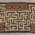 Royal Ntshak Raffia Fabric with Labyrinth Kuba Art For Sale - Image 5 of 12