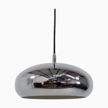 Chrome Pendant Lamp by Richard Carruthers for Ateljé Lyktan For Sale - Image 11 of 11