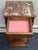 Antique French Breton Carved Oak Marble Too Nightstand For Sale - Image 11 of 12