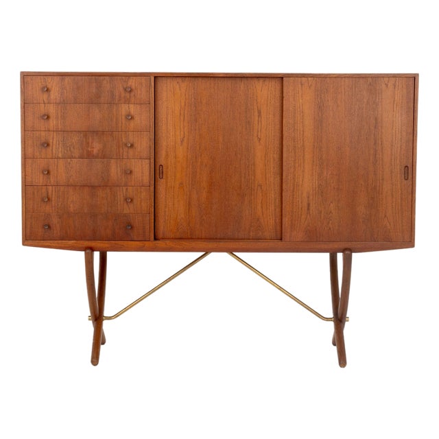 Hans J. Wegner for Carl Hansen Teak Sideboard For Sale