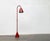 Metal Mid-Century Leather Floor Lamp by Jacques Adnet for Valenti, Spain, 1960s For Sale - Image 7 of 18