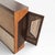 Japanese Antique Refinished Cabinet With Figured Wood Panels and Fabric Inserts For Sale - Image 11 of 17