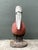Rustic Vintage Painted Cement Pelican Sculpture For Sale - Image 3 of 12
